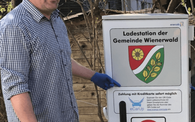 Erste E-Tankstelle im Wiederwald