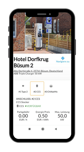 Lade App eCarUp Lade App für Elektroautos mit transparenter Anzeige aller Kosten