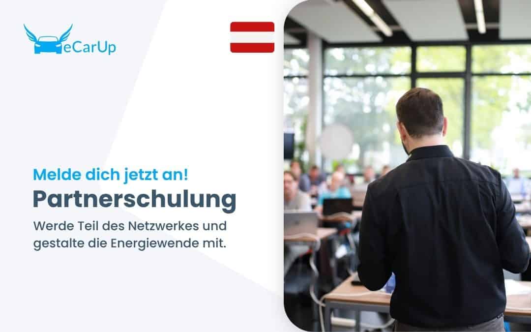 Ladestation für Elektroauto, eCarUp Partnerprogramm, nachhaltige Ladeinfrastruktur.