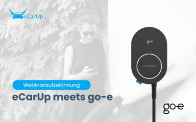 Webinaraufzeichnung: „eCarUp meets go-e“