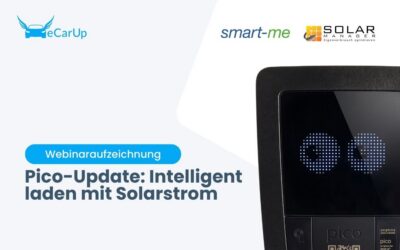 Webinaraufzeichnung: Pico-Update: Intelligent laden mit Solarstrom